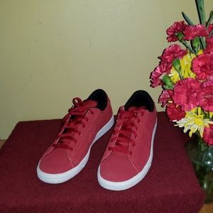 Red Nike boy shoes